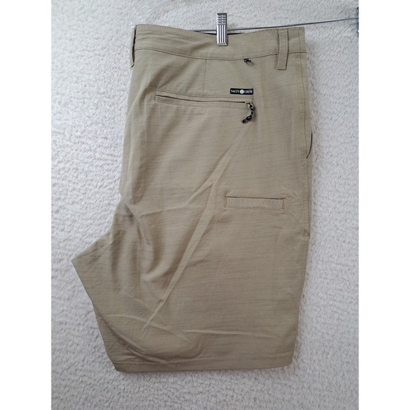 Salty Crew Other - Salty Crew Shorts Men's 42 Tan Hybrid Performance Cargo Stretch Chino 8" Inseam